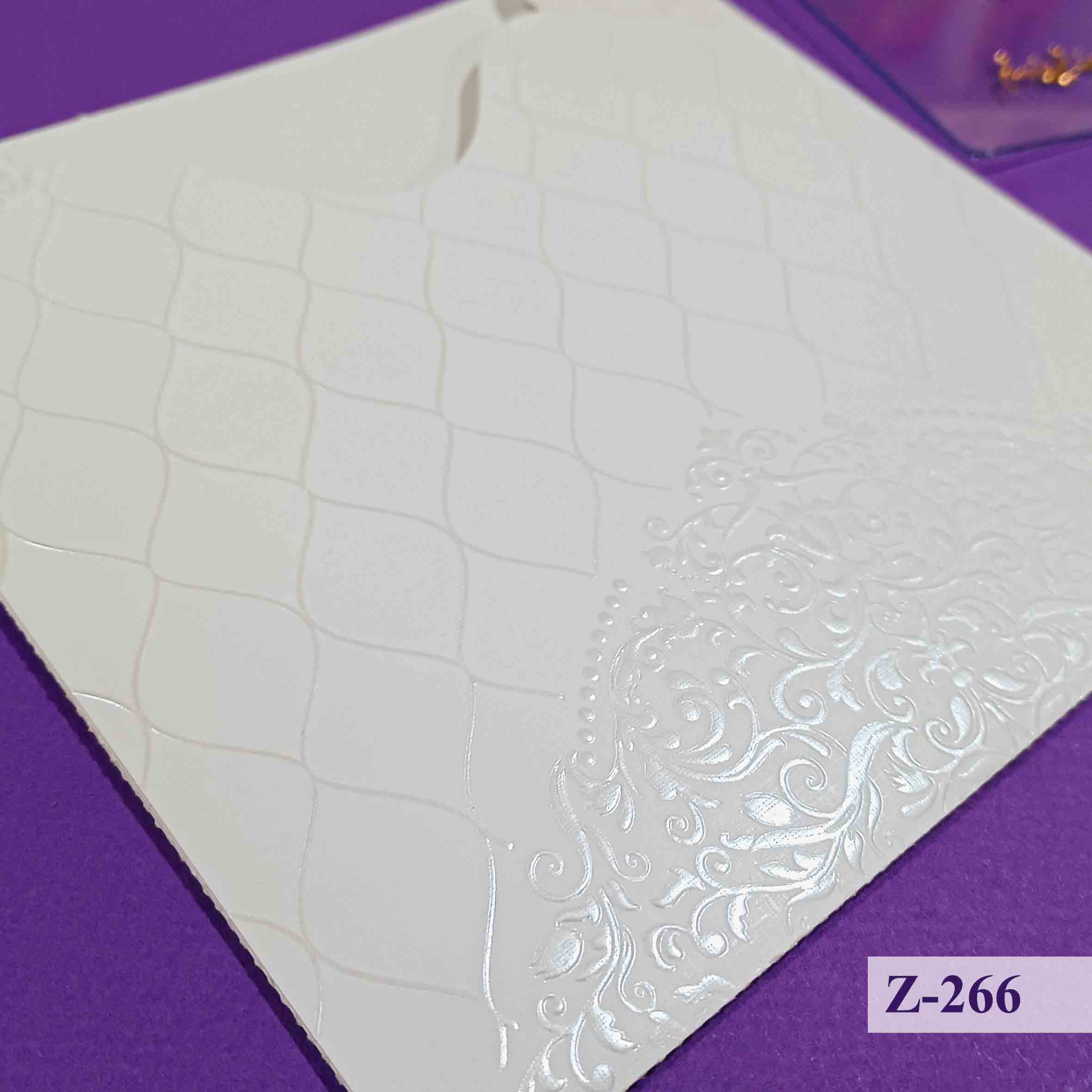 کارت عروسی شیشه ای | کد Z_266 - تصویر 2